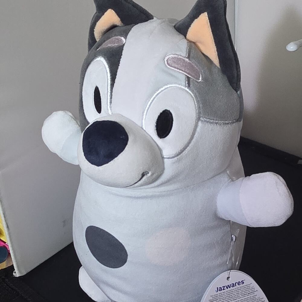 Jazwares Bluey Muffin HugMees Squishmallows Plush Stuffed Toy 6-14" 2024 k1